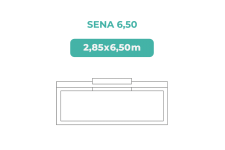 Piscina Poliéster DTP Sena 6,50 2,85x6,50