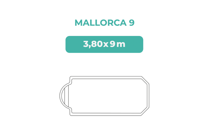 Cobertor piscina 3,80X9 Mallorca 9