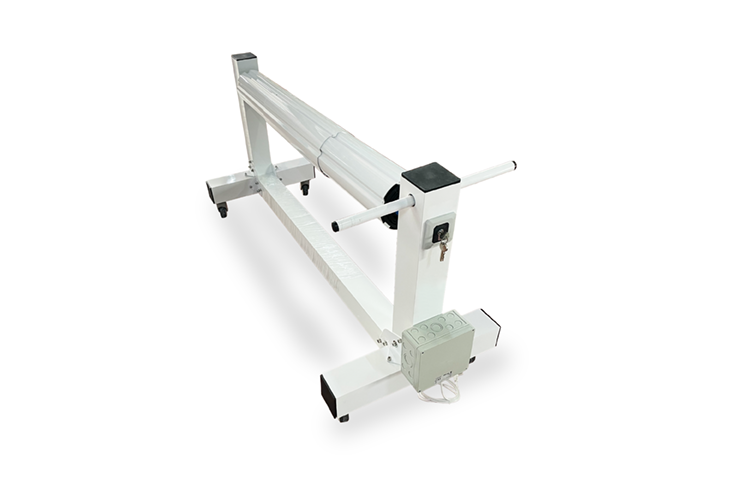 Enrollador para lona térmica 100x100