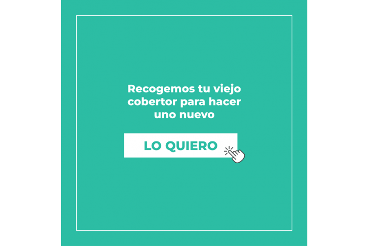 Recogemos tu viejo cobertor para piscina