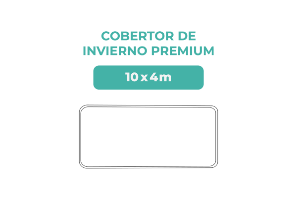 Medidas cobertor de invierno 10x4