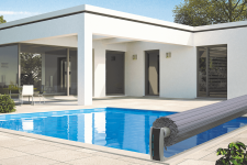 Cobertura automática cinzento escuro