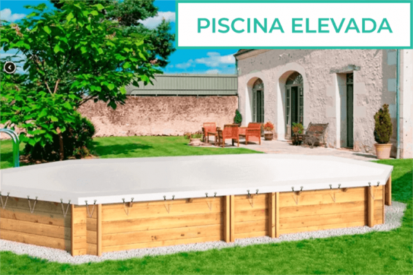 Cobertor de invierno para piscinas elevadas