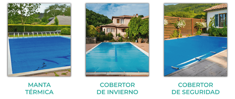 Cobertores para piscinas