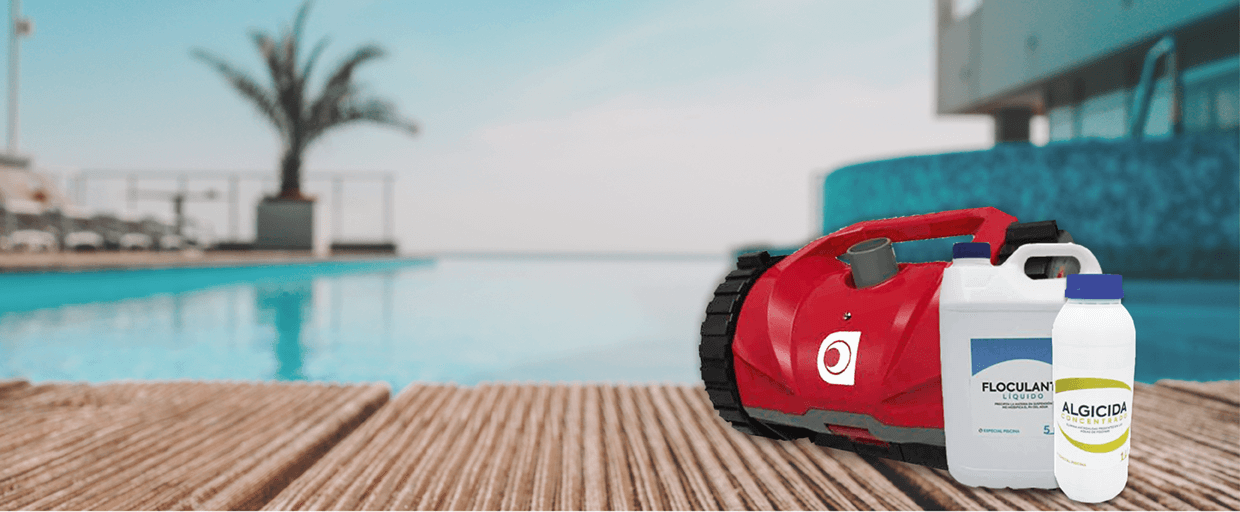 Productos de mantenimiento de piscina