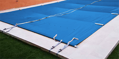 Cobertor de seguridad color azul