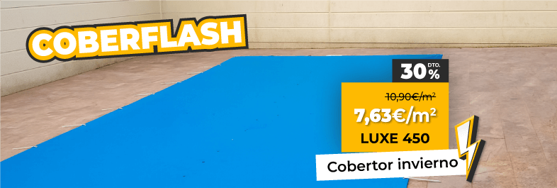 Coberflash l Cobertor de invierno Luxe 450 30%DTO.