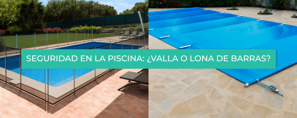 Valla piscina para aumentar la seguridad