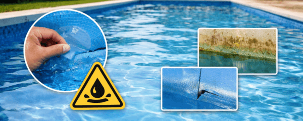 Los problemas más comunes en piscinas de liner