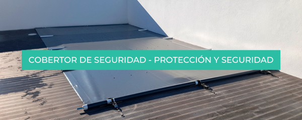 Cobertor de seguridad con barras, máxima seguridad y protección para tu piscina