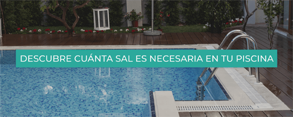 ¿Cuánta sal necesita una piscina?